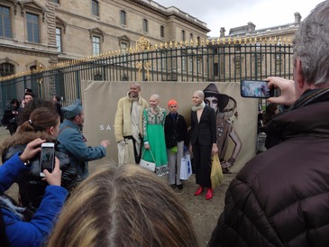 Satellite steals the show during the Paris Fashion Week