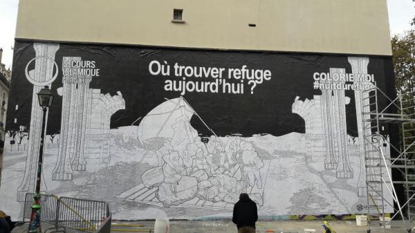 Trouver refuge dans l’art avec le Secours Islamique