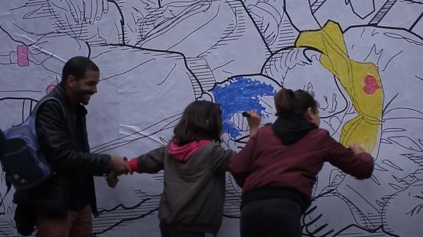 Trouver refuge dans l’art avec le Secours Islamique