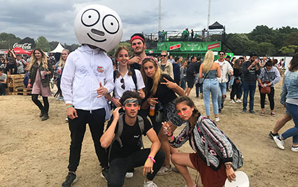 Sam s'invite au festival Lollapalooza