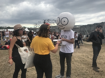 Sam s'invite au festival Lollapalooza