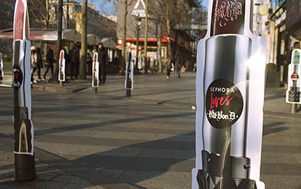 An XXL format campaign on everyone's lips