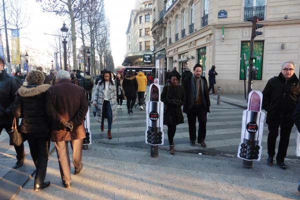 An XXL format campaign on everyone's lips