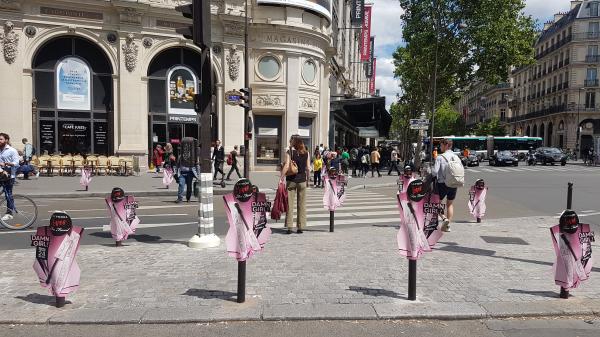 Too Faced maquille le mobilier urbain