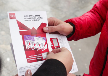 Course aux cadeaux pour SFR