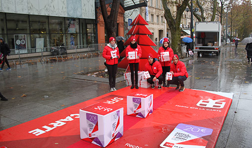 Course aux cadeaux pour SFR