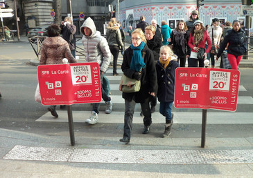 SFR, la rue à la carte !