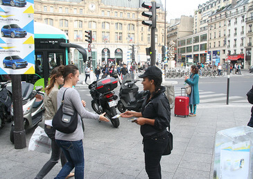 La rue : une aire de jeu pour Skoda