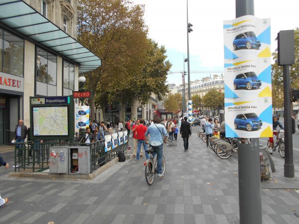 La rue : une aire de jeu pour Skoda