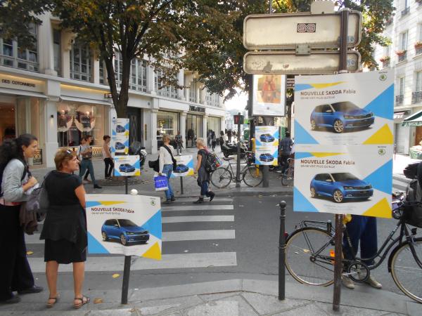 La rue : une aire de jeu pour Skoda