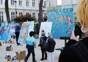 Une battle sur toile, l’art créateur d’émotion