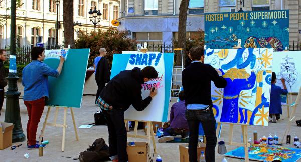 Une battle sur toile, l’art créateur d’émotion