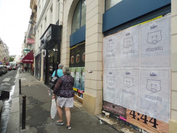 Un affichage Sauvage participatif dans les rues de la capitale