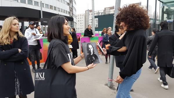 The Wall Street Journal à sa première Fashion Week