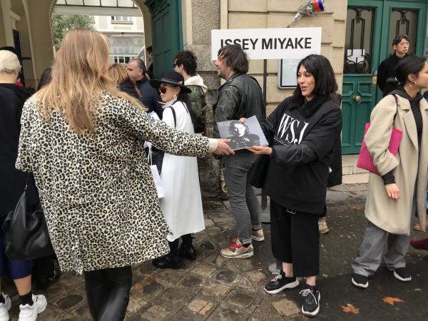 The Wall Street Journal à sa première Fashion Week