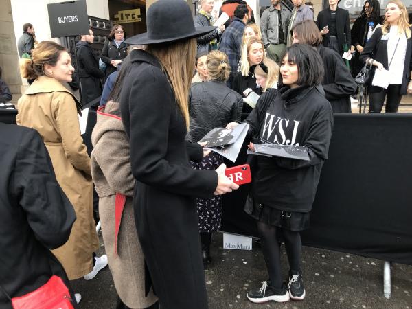 The Wall Street Journal à sa première Fashion Week