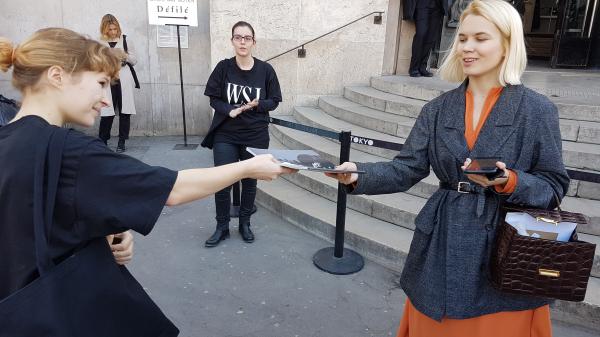 The Wall Street Journal à sa première Fashion Week