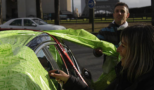 Avant Noël, TomTom met le paquet pour emballer Paris