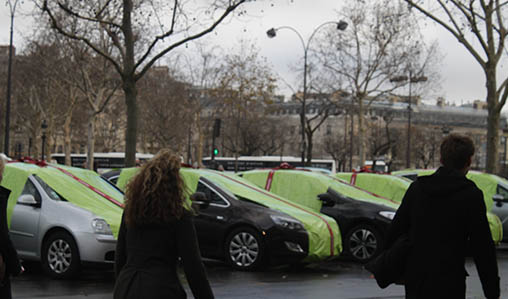 Avant Noël, TomTom met le paquet pour emballer Paris