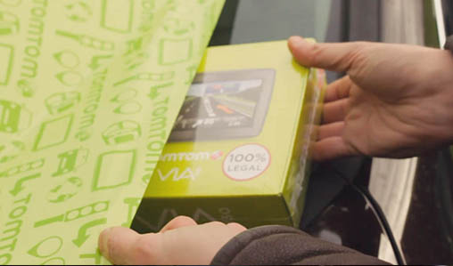 Avant Noël, TomTom met le paquet pour emballer Paris