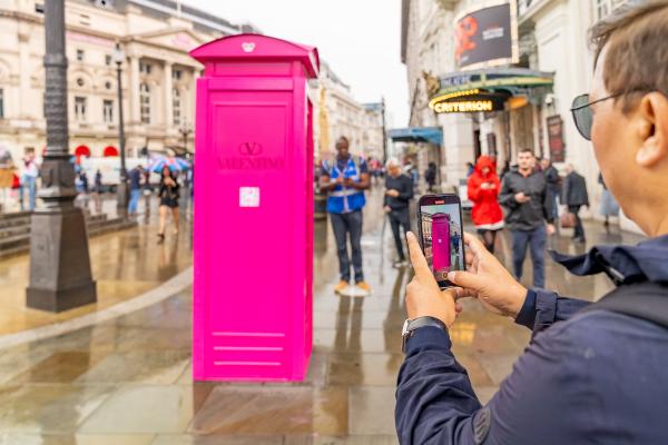 Valentino's Pantone covers the world! 