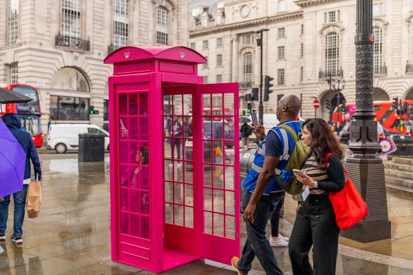 Valentino's Pantone covers the world! 