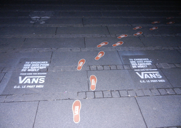 Suivez Vans à la trace