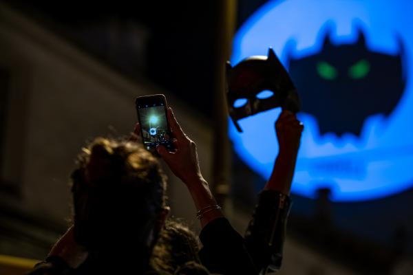 Bat-Projection to celebrate Batman Day