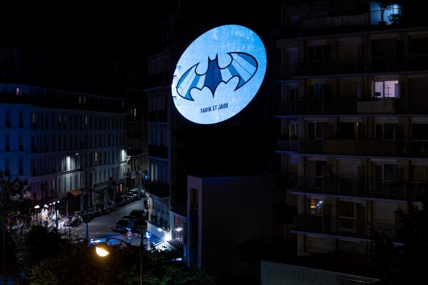 Bat-Projection to celebrate Batman Day