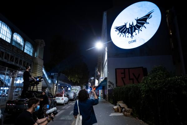 Bat-Projection to celebrate Batman Day