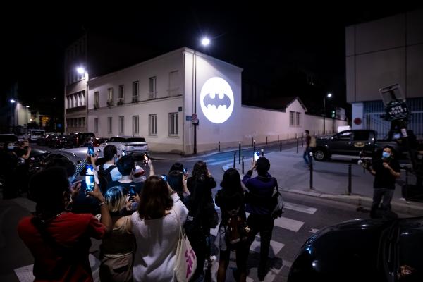 Bat-Projection to celebrate Batman Day