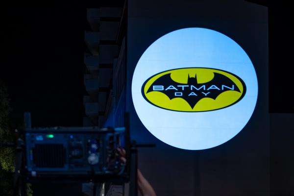 Bat-Projection to celebrate Batman Day