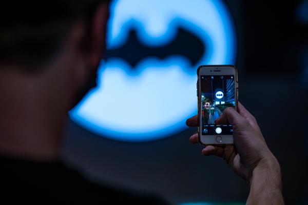 Bat-Projection to celebrate Batman Day